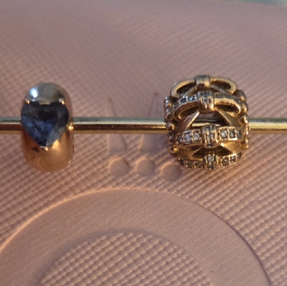 Rose Gold Plated Charm and Clip